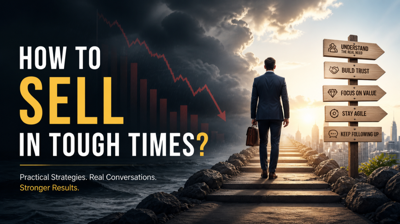 How to Sell In Tough Times When Everything Seems Uncertain?